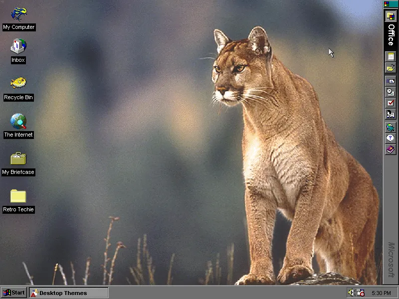 Windows 95 Plus! Theme: Dangerous Creatures