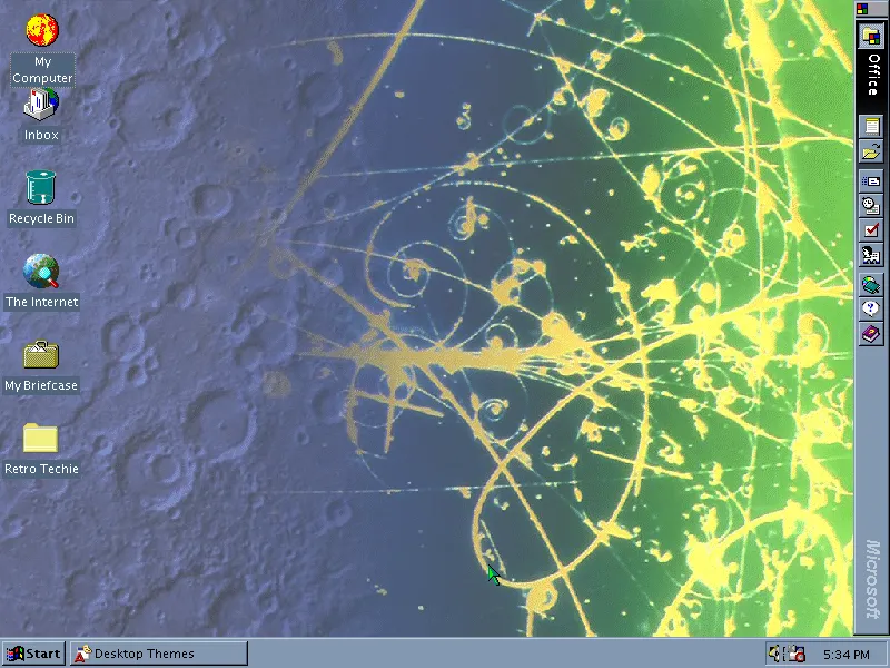Windows 95 Plus! Theme: Science