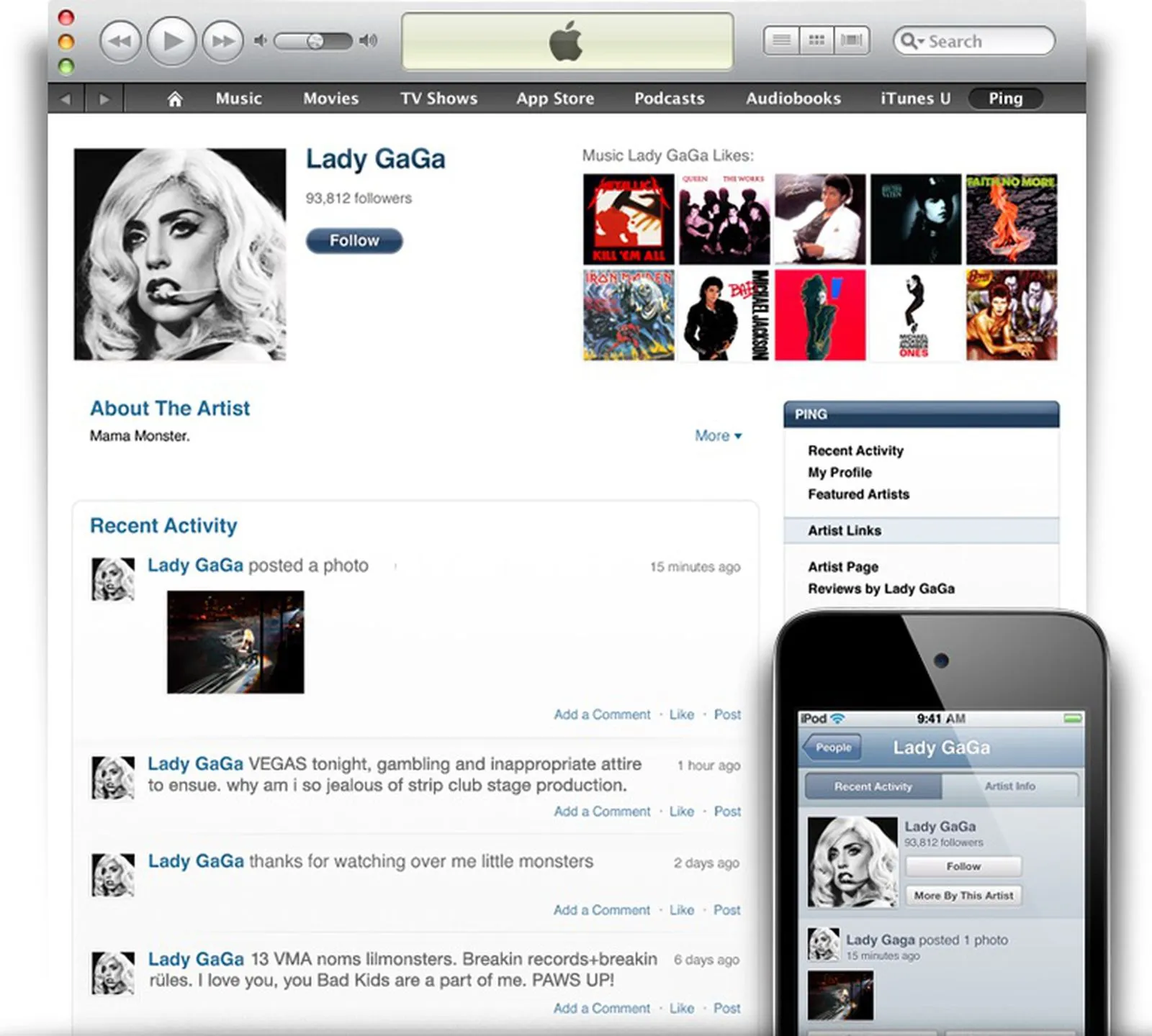 Ping was Apple’s short-lived social network for music in 2010, which was quietly discontinued in 2012.